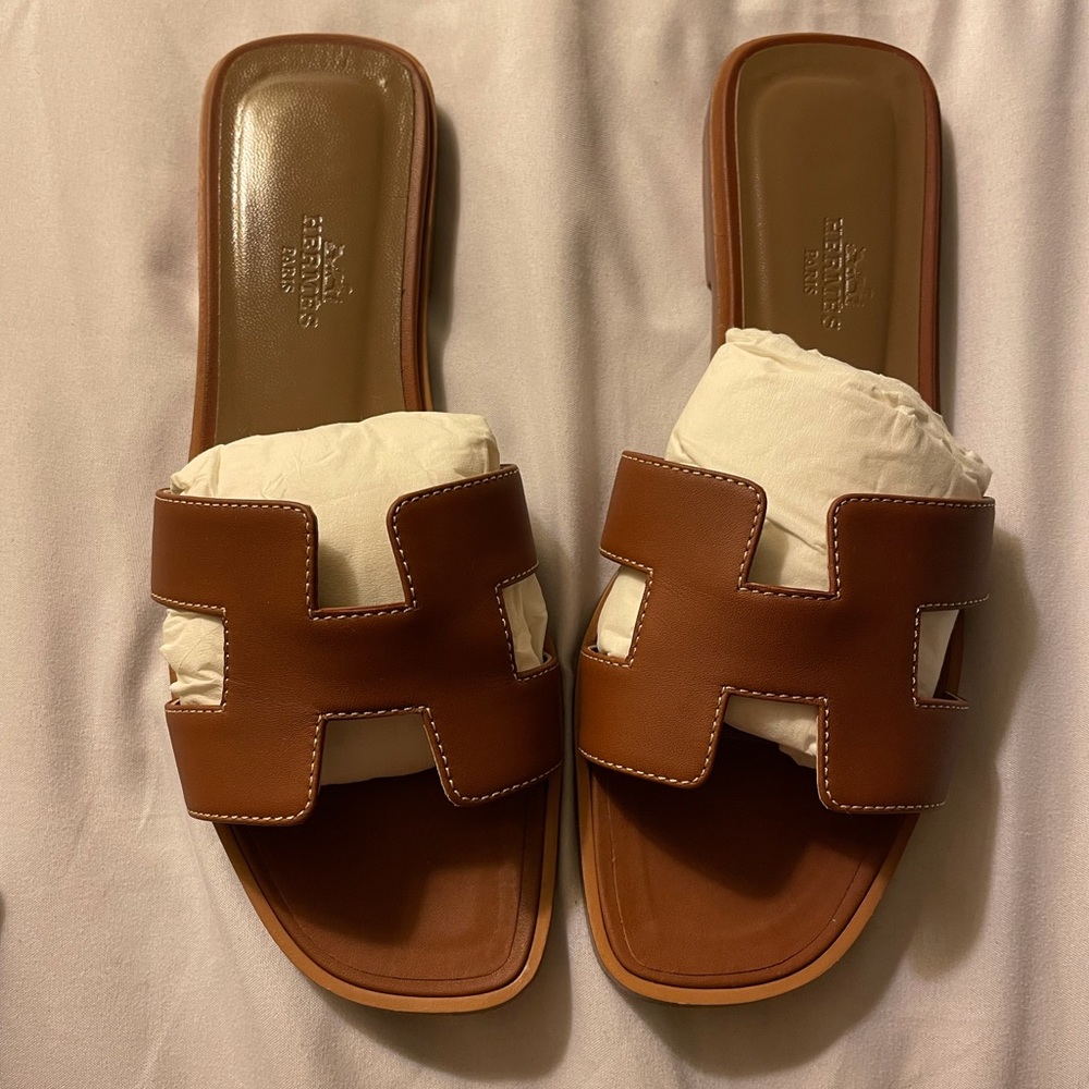 Hermes Oran Sandals